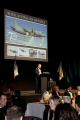 Base Commander of RAAF Base Edinburgh, Wing Commander Rod Smallwood acts as the Master of Ceremonies.